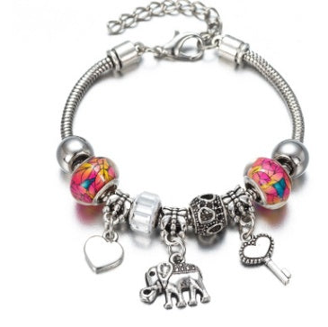 Elephant Charm Bracelet