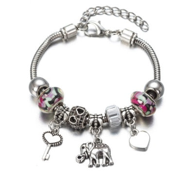 Elephant Charm Bracelet